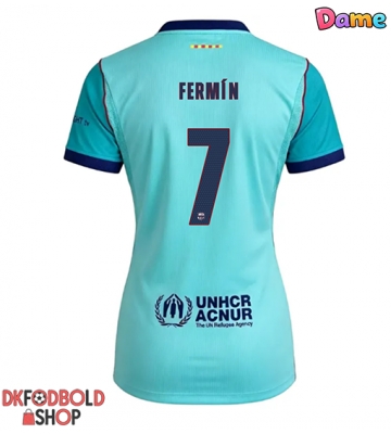 Barcelona Fermin Lopez #7 Tredje trøje Dame 2026-27 Kort ærmer Barcelona Fermin Lopez #7 Tredje trøje Dame 2026-27 Kort ærmer